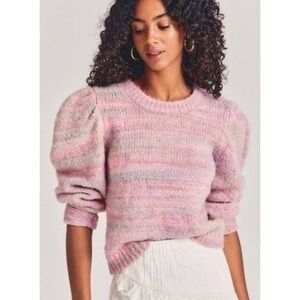 LoveShackFancy Aquarius Pullover Sweater